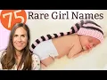 75 Rare Girl Names that are Simply Stunning - NAMES MEANINGS
