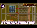 Simple Scalable EARLY GAME SMELTING Designs For SPACE AGE Factorio Master How to