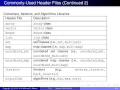 C Lecture Series -