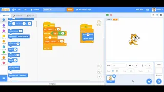 Scratch - timer and countdown timer
