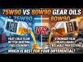75W90 Vs 80W90 Gear Oils Differences