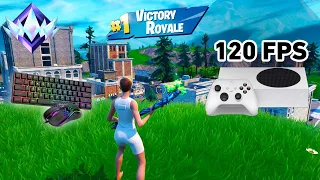 Fortnite Ranked Reload On Xbox Series S | Keyboard & Mouse Gameplay | 120 FPS