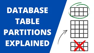 Everything You Need To Know About Database Partitions In 20mins