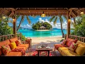 Download Lagu 4K Tropical Bossa Nova Jazz Music with Ocean Waves 🌴 Bossa Nova Playlist Perfect for a Summer Day