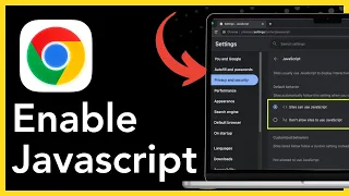 How To Enable Javascript In Google Chrome