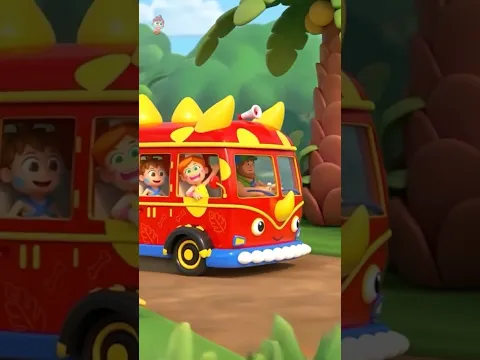 Bus Ka Chakka Ghume Gol Gol, बस का चक्का घूमे गोल, Wheels on The Bus #shorts #trending #viral #poem