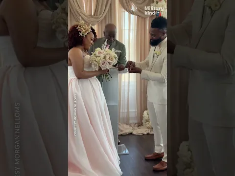 'That's more than $30!' Veteran surprises wife with ring at vow renewal