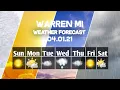 Weather Forecast Warren Michigan Warren weather Forecast 2021