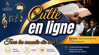 Culte d'adoration du Samedi 12 Septembre  2026