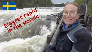 Crossing the Arctic Circle (Motorcycle Adventure part 2) Ep 105