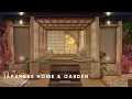 Japanese inspired tiny home garden Small FFXIV Housing Design