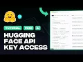 How to Create HuggingFace API Key 2026