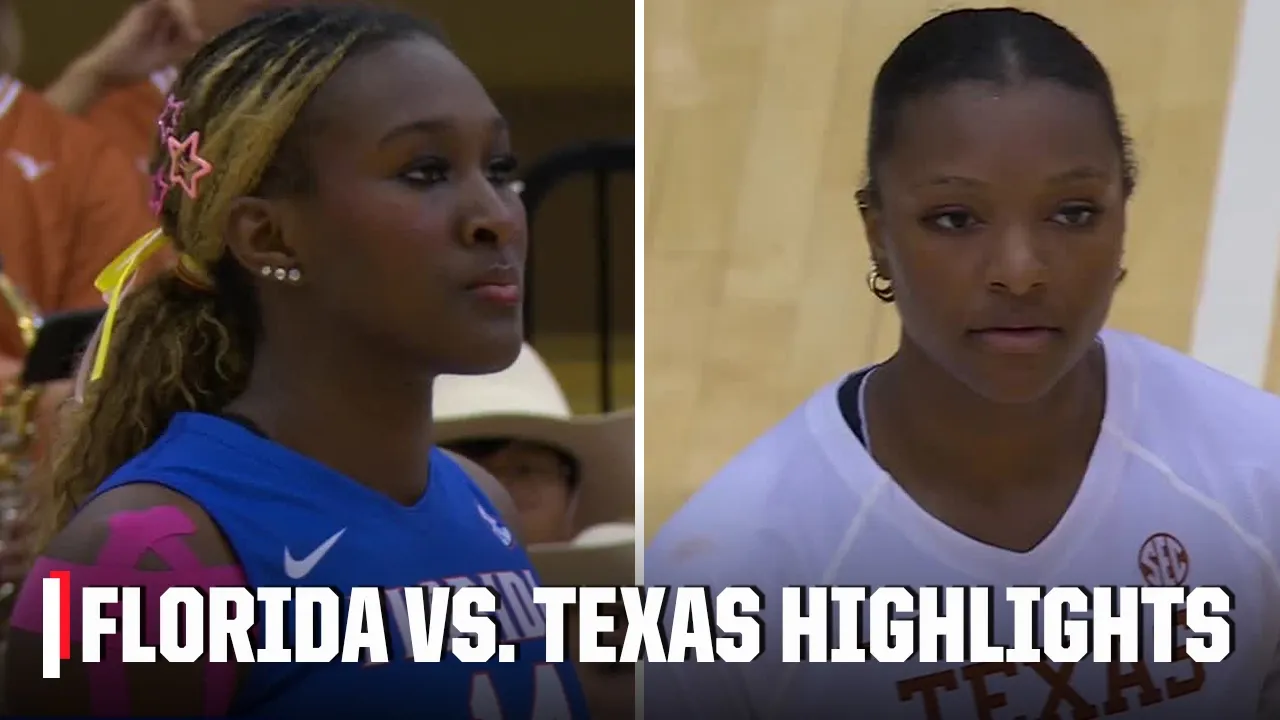 Florida Gators vs. Texas Longhorns | Full Match Highlights | ESPN Volleyball