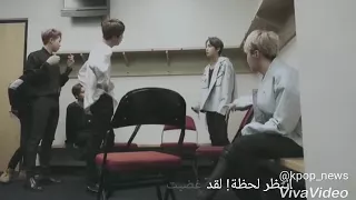 شجار بين تايهيونغ وجين وبكاء تايهيونغ مترجم 