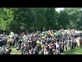 Final Exercises held on UVA Lawn