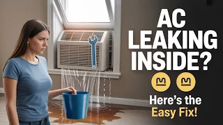 Why Is Your Window AC Leaking Water Inside Easy Fix
