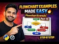 Flowchart Example in Python Part-13 Algorithm Flowchart Made Easy Python Full Course