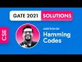 54 3 GATE 2021 question on hamming codes