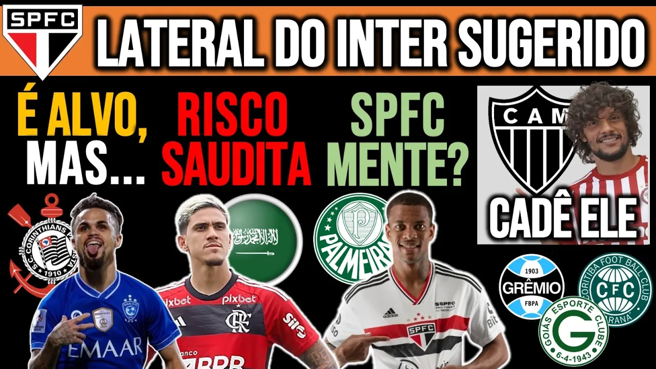 MICHAEL NO TIMÃO? PEDRO EM LISTA SAUDITA! AGENTE DESMENTE SP! DALBERT? SCARPA NO GALO? VILLASANTI E+