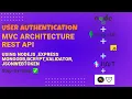 Master Node js Authentication Build Secure Login Registration APIs with JWT bcrypt Express
