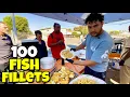 Deep Frying 100 Fish Fillets for the Homeless!