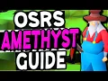 The Ultimate Amethyst Mining Guide Old School Runescape