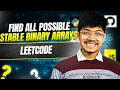 3130 3129 Find All Possible Stable Binary Arrays II DP Prefix Sums Sliding Window