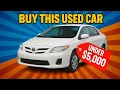12 Used Cars Under 5 000 That NEVER Break - MOST RELIABLE Consumer Reports
