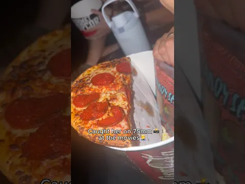 Caught in 75mm hits different 😂🍕😍  #food