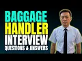 Top 30 Baggage Handler Interview Questions and Answers for 2025 Must Watch Before Your Interview