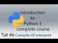 Python File Type Compilation and Interpretation Tut 6