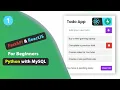 Create a Todo App with FastAPI React and MySQL
