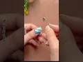 Simple nail art with safety pin