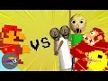 Famous characters VS Super Mario Bros.
