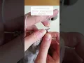 Double decreases in Half Fisherman s Rib after the stitch marker