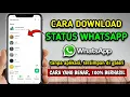Download Lagu Cara Download Status WA | Cara Download Status Whatsapp