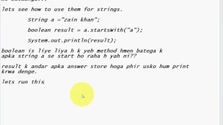 Java Startswith Endswith Functions Methods