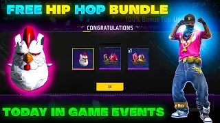 FREE S2 HIPHOP BUNDLE CLAIM NOW | TODAY FREE IN GAME EVENTS | FREE BOOYAH PASS | FREE S2 ALL REWARDS