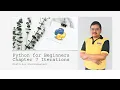 TH Python for Beginners - 7