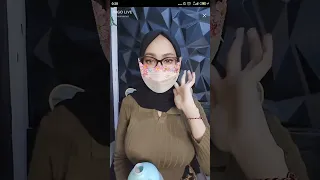 naura amor live dance tobrut hijab rajut halu 