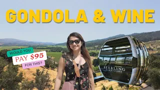 95 Gondola Wine Tasting at Sterling Vineyards - Is It Worth It Napa Valley 4K