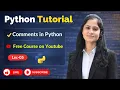 Python Comments Tutorial for Beginners Triple Quotes Explained