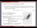 Bayesian linear regression Bayesian inferences with SLR