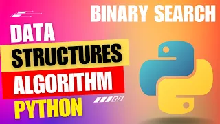 Data Structure and Algorithms in Python Hindi Binary Search Python