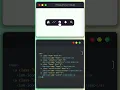 Tab Bar Navigation using HTML CSS JS