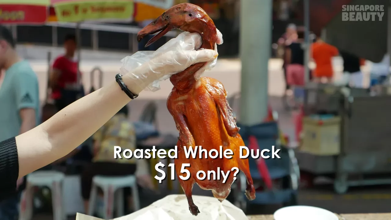 Duck Master selling one whole duck for only $15