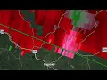 Radar indicated rotation unconfirmed tornado near Ligonier PA