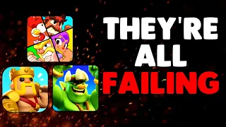 why is supercell struggling to create new games