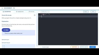 simple rectangle - assignment-1a