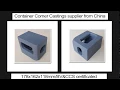 Lagu High quality container corner castings with BV\u0026CCS certificated